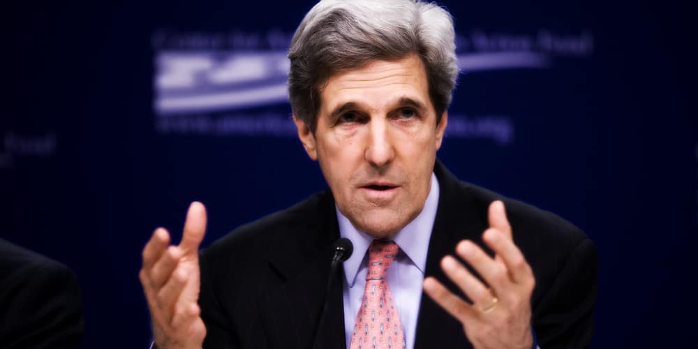 John Kerry Says Farmers Need to Stop Growing Food in Order to Achieve “Net Zero” Climate Goals